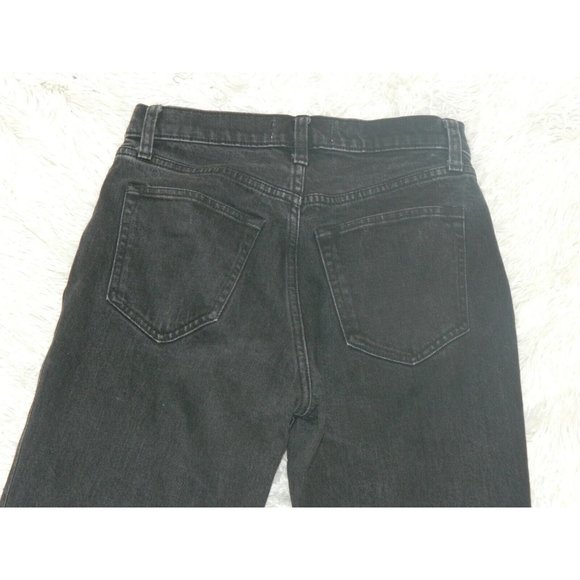 Abercrombie & Fitch Jeans Women Black The 90’s Relaxed Ultra High Rise Size 27 - Picture 7 of 13